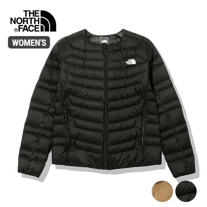 ノースフェイス レディース ライトダウンジャケット THE NORTH FACE NYW82213 THUNDER サンダーラウンドネックジャケット 化繊 (240125) 【Y】