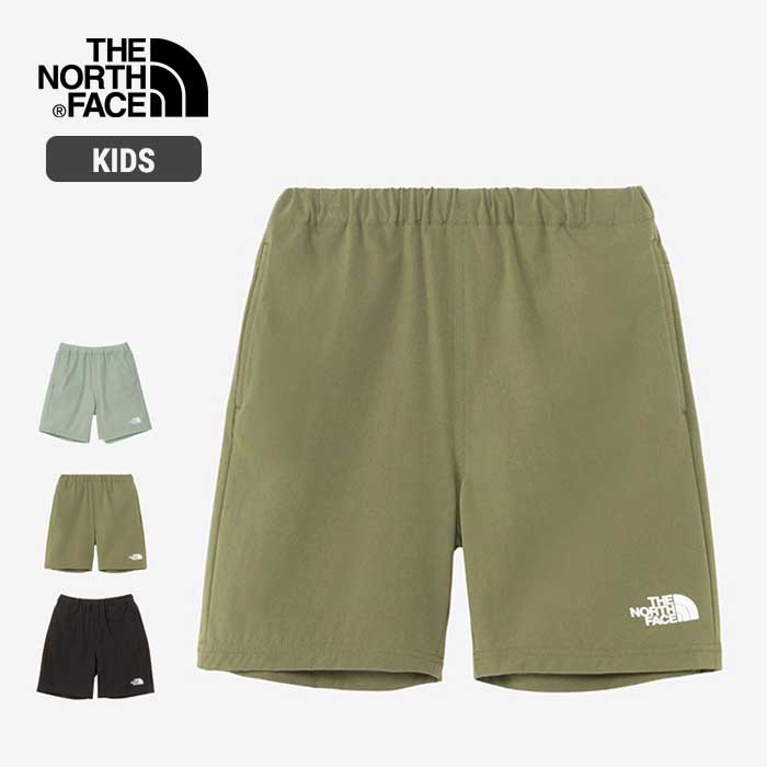 ノースフェイス キッズ ショートパンツ THE NORTH FACE NBJ42305 MOBILITY SHORT モビリティーショート 子供 ショーツ ハーフパンツ 子供 メール便 (240118)