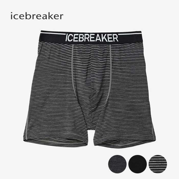 アイスブレーカー メンズ ボクサーパンツ icebreaker IU92200 M ANATOMICA BOXERS アナトミカ ボクサー メリノウール 男性下着 新生活 社会人 (240218)