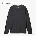 ACXu[J[ TVc icebreaker IB0A56ZK U CL EYELET LS TEE N[Cg ACbg OX[u eB[ mE[ T j (240218)