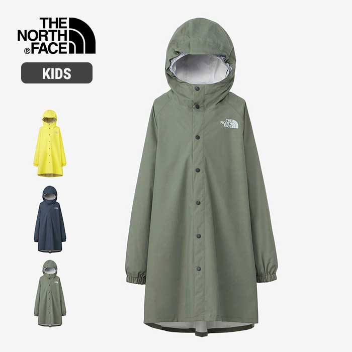 ノースフェイス キッズ レインコート THE NORTH FACE NPJ12321 TREE FROG COAT ツリーフロッグコート 子供 アウトドア 通学 (240218)