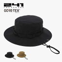 【最大P26倍!!18日はご愛顧感謝デー!!】エリア241 ゴアテックスハット MB7400 GORE-TEX 3L HAT ゴアテックス3レイヤーハット AREA241 メンズ 春夏 帽子 ナイロン 防水 ブラック 黒 ブラウン フリーサイズ (240317)