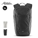 マタドール リュック 折り畳み ReFraction Packable Backpack リフラクション パッカブルバックパック 旅行バッグ デイパック ブラック ホワイト 16L ナイロン メンズ レディース ユニセックス Matador 20370059 (240317)