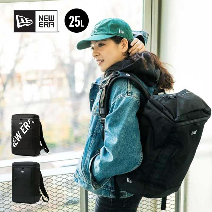 【レビュー特典あり】ニューエラ リュック NEW ERA ボックスパック ミディアム 25L BOX PACK MEDIUM (13529454 / 13772577) バックパック デイパック 新生活 社会人 (240305)