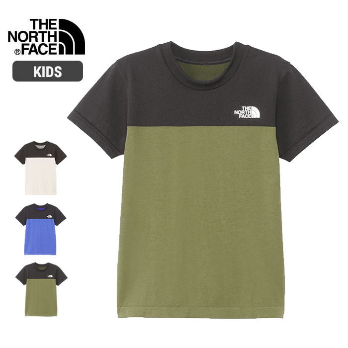 楽天FASHION DELIVERIES 楽天市場店【最大P19倍!!毎月20日は5と0のつく日!!】ザ・ノース・フェイス キッズ Tシャツ THE NORTH FACE NTJ12316 S/S ENGINEERD CREW ショートスリーブエンジニアードクルー メール便 （240310）ノースフェイス