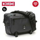 【最大P21倍!1日はワンダフルデー!】クローム ショルダーバッグ chrome BG351 KADET MAX 15L カデット マックス 防水 PCスリーブ ブラック メンズ レディース ユニセックス 通勤 通学 自転車 (240829)(4)
