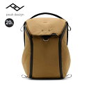 【最大P40倍!!25日はボーナスデー!!】ピークデザイン BEDB-20-CY-3 エブリデイバックパック BACKPACK 20L V2 COYOTE