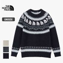 【最大P25倍!!1日はワンダフルデー!!】ザ・ノース・フェイス ニット セーター ハーフドームノルディックセーター メンズ レディース ユニセックス THE ...