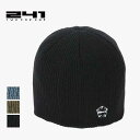 【見逃すな!!25日はPMAX38倍】ツーフォーワン ビーニー 241 ペンタゴン ロゴビーニー メンズ MB7409 PENTAGON LG BEANIE ニットキャップ ブラック カーキ ブルー メール便 (241023)