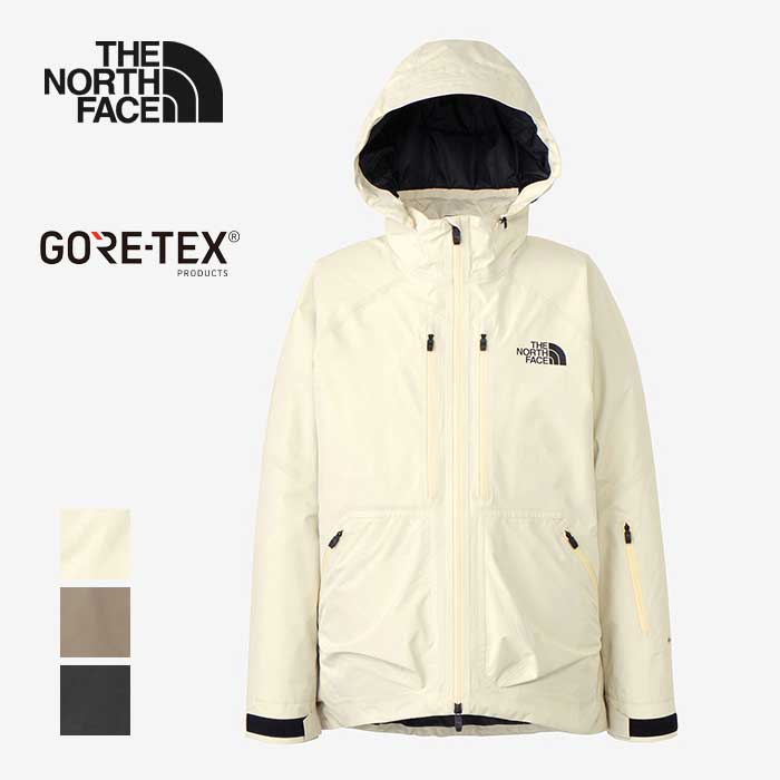 The North Face Layback Ride Jacket (NS62412) - GORE-TEX construction, relaxed fit, boxy silhouette, ski and snowboard wear, available in M, L, and XL. Available in Asphalt Gray, Cavan Gray, and White (241023) [2506]