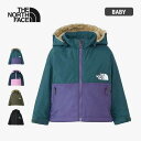 【最大P19倍!!30日は5と0のつく日!!】ザ・ノース・フェイス ベビー アウター THE NORTH FACE NPB72257 B COMPACT NOMAD JK コンパクトノマドジャケット キッズ ノースフェイス 出産祝い (231017) 子供