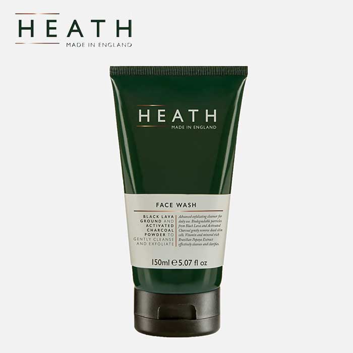 【18日最大P21倍】ヒース HEATH フェイスウォッシュ FG8704 Face Wash 150ml メンズ スキンケア 洗顔 ジェル 柑橘 全肌 角質除去 イギリス プレゼント ギフト メンズコスメ クリスマス (241030)