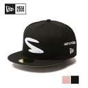 【最大P19倍!!15日は5と0のつく日!!】ニューエラ キャップ NEWERA 5950 59FIFTY SHINKNOWNSUKE FAT CUT PRESS 帽子 ブラック ミスター ピンクルージュ ペールローズ (241030)