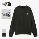 【最大64%off!!楽天スーパーSALE!!】ザ・ノース・フェイス トレーナー スウェット メンズ THE NORTH FACE NT12441 ZOO PICKER CREW M / L / XL グレー ブラック リラックスシルエット UVカット ノースフェイス (241030)【Y】 【SPS2509】