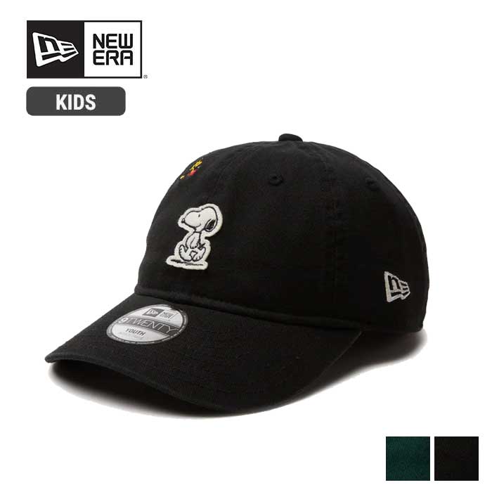 【最大P28倍!!ブラックフライデー!!】ニューエラ キャップ キッズ NEWERA YTH920 PEANUTS SNOOPY ピー..