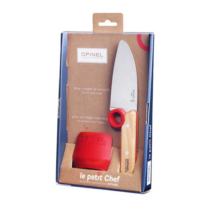 【予約夏季入荷予定】オピネル キッズ OPINEL シェフナイフ+プロテクトフィンガー キッチンナイフ (240403) 3