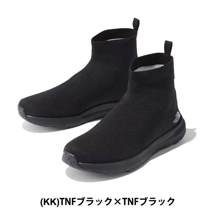 【10日全品P5倍/マラソン&SPUで最大P30倍】ノースフェイス 防水シューズ ベロシティ ニット ミッド THE NORTH FACE [ NF51997 ] VELOCITY KNIT MIDG GORE-TEX インビジブル フィット [0725]