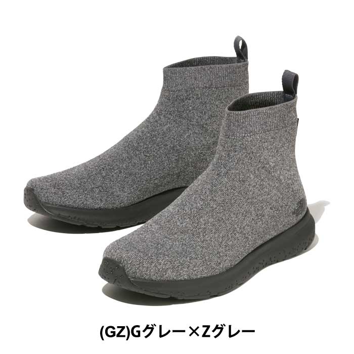 【10日全品P5倍/マラソン&SPUで最大P30倍】ノースフェイス 防水シューズ ベロシティ ニット ミッド THE NORTH FACE [ NF51997 ] VELOCITY KNIT MIDG GORE-TEX インビジブル フィット [0725]