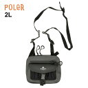 【最大P32倍!!お買い物マラソン!!】ポーラー POLER 251MCV0209 PL×TNT DRY SACOCH 2L POLER × TONEDTROUT サコッシュ StreamR Dry Sacoche 2L ブラック (250427)