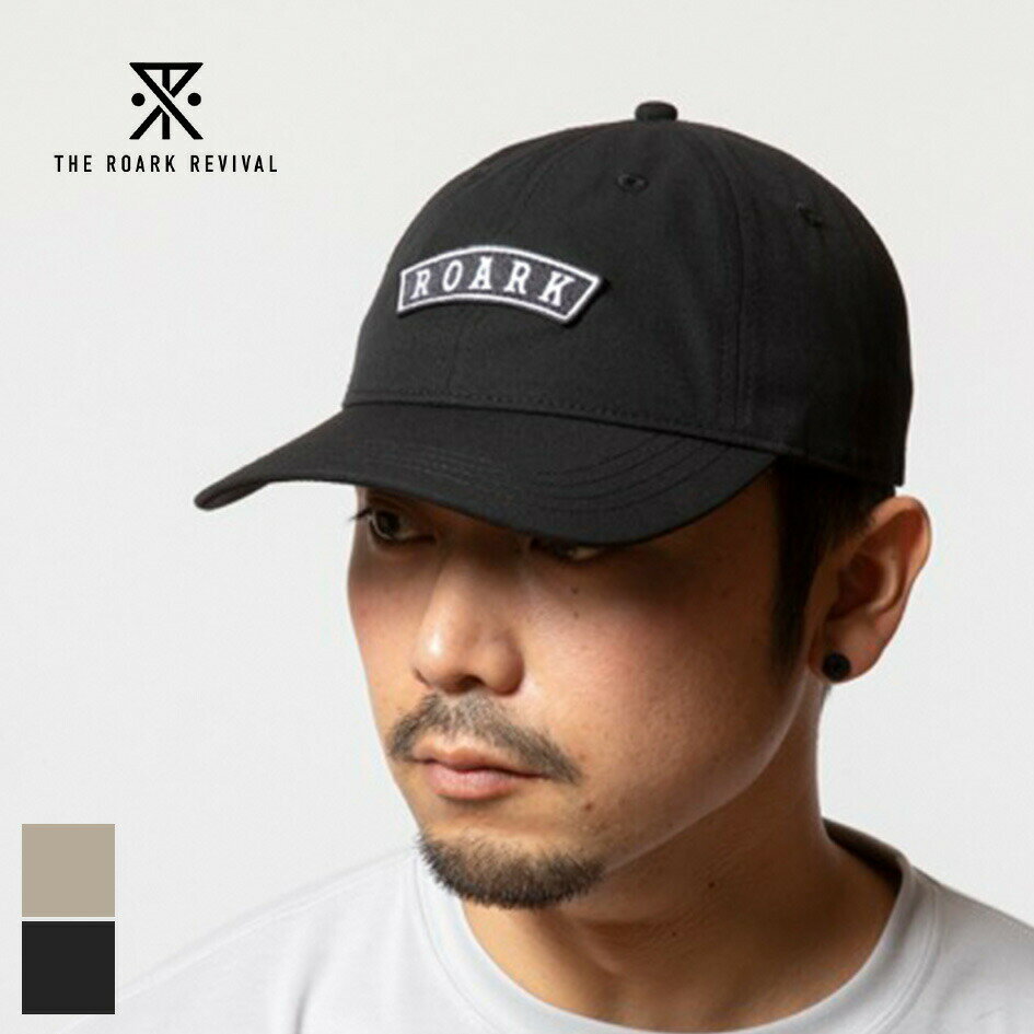 【18日最大P21倍】ロアーク ROARK RHJ1101 MEDIEVAL ROAMFREE 6PANEL CAP ROARK MEDIEVAL ロゴ刺繍キャップ 6パネル COOLMAX搭載 ドローコード仕様 (250427)【SPS2603】