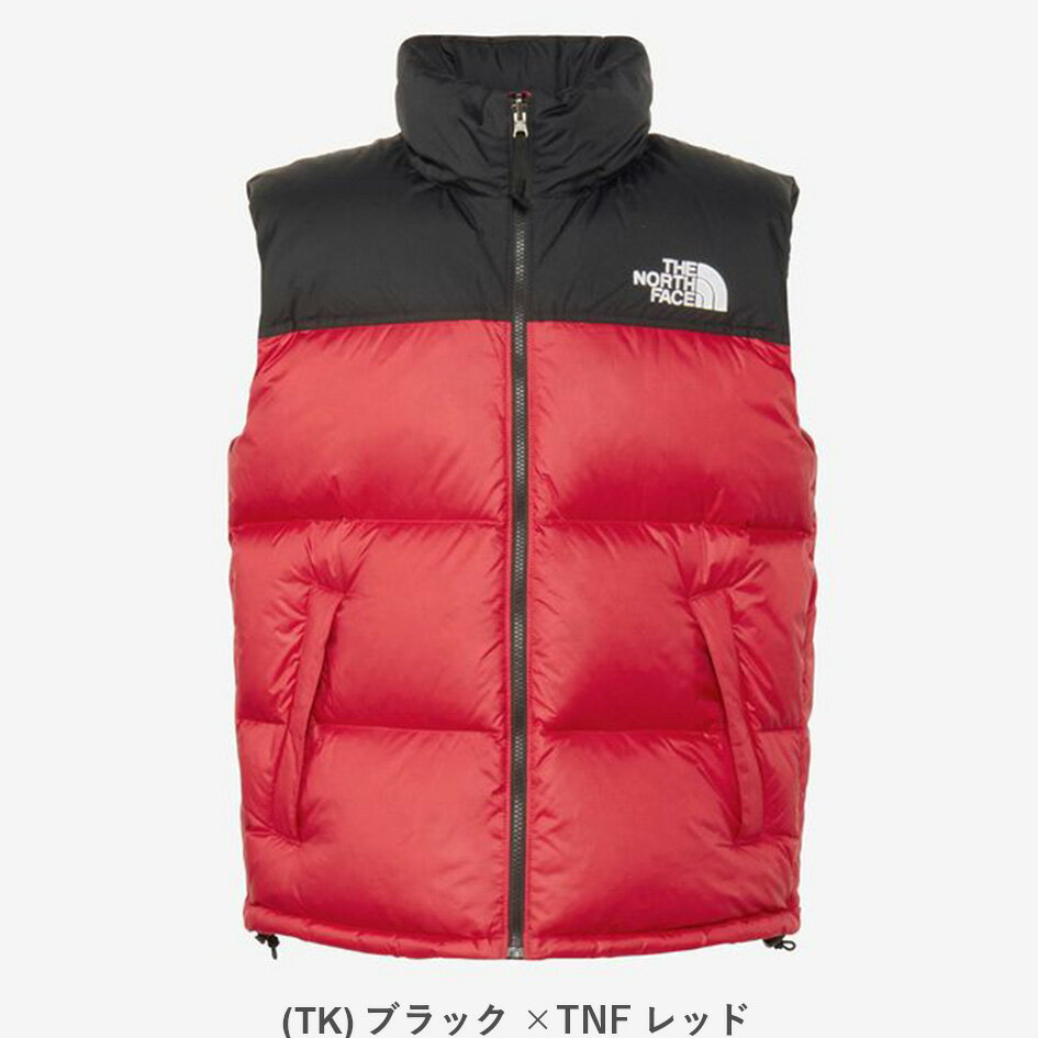 楽天市場】ノースフェイス ダウンベスト（カラーレッド）（メンズ