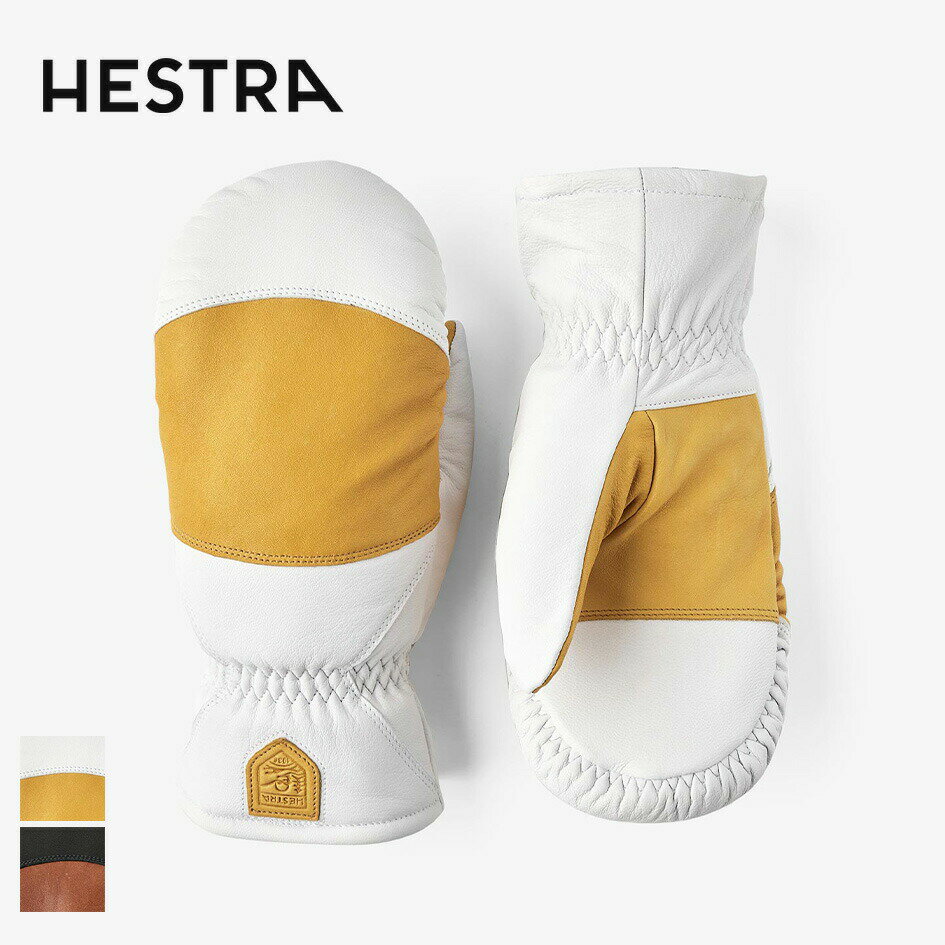 【25日最大P39倍】ヘストラ リミックス ミット 本革 牛革 ゴートレザー 取り外し式ウールライナー 高保温 HESTRA reMIX MITT 3003111 Leather Mittens Removable Wool Liner Winter Gloves3003111 reMIX MITT (251130)