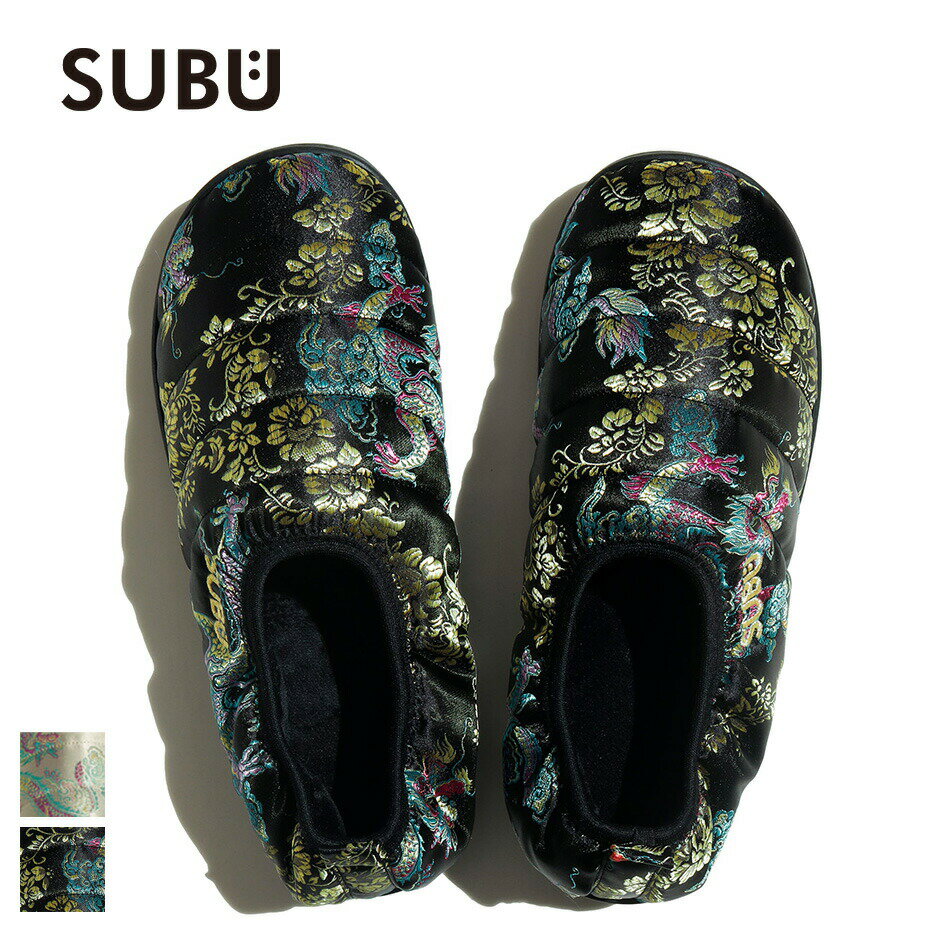 【25日最大P11倍】スブ ドッツ ヴァンプ チャイナドレス ブラック ホワイト 厚底 サンダル ユニセック..