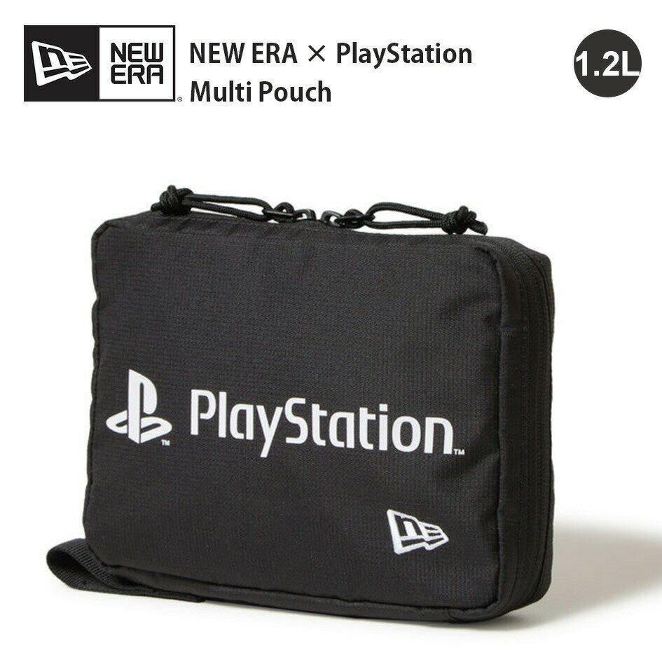 【マラソン最大P29倍】ニューエラ NEW ERA ポーチ マルチポーチ PlayStation 14693287 小物入れ ガジェットケース ブラック 黒 メンズ レディース ユニセックス 収納 コラボ バッグインバッグ alohacorp-10021011 FASHION DELIVERIES 楽天市場店 パッケージ画像