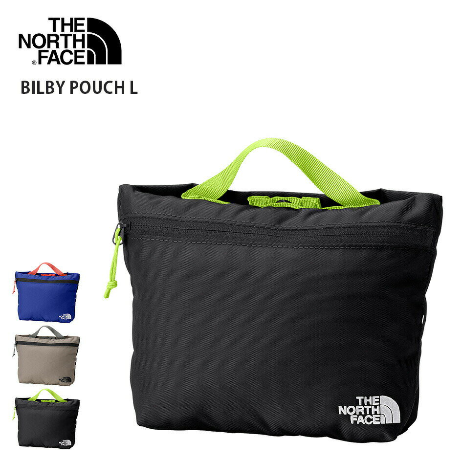 【1日最大P21倍】ザ・ノース・フェイス THE NORTH FACE ビルビーポーチL NN22603 BILBY POUCH L アクセサリーポーチ 小物ポーチ バッグインバッグ アウトドア 旅行 軽量 ユニセックス(260211)