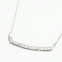 【キラジュ ネックレス】バー カーブ (シルバー) ハワイアンジュエリー調 ハワイアン ネックレス アクセサリー ハワイ レディース ファッション 小物 ギフト...