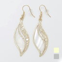 ピアス ハワイアン アクセサリー ジュエリー ゴールド シルバー シェル 貝殻 リーフ 葉っぱ 両耳用 レディース ファッション ビーチ 海 ハワイアンジュエリ...