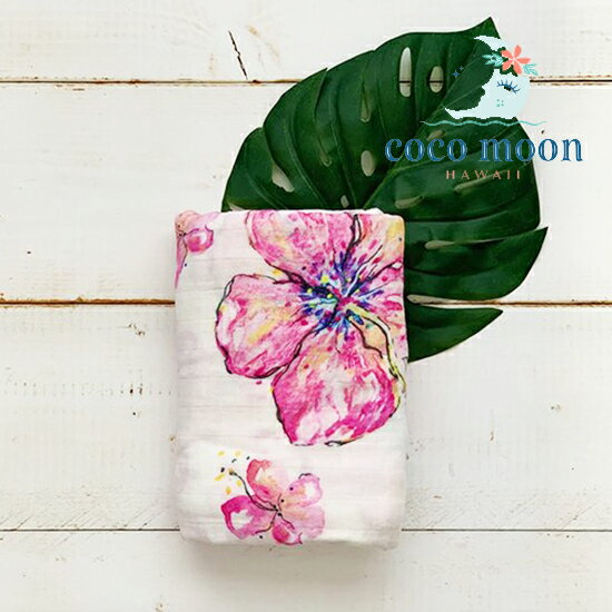 Coco Moonʥࡼˡۤ ɥ  ֥󥱥å Swaddle ϥ磻 Hibiscus Kiss ֤...