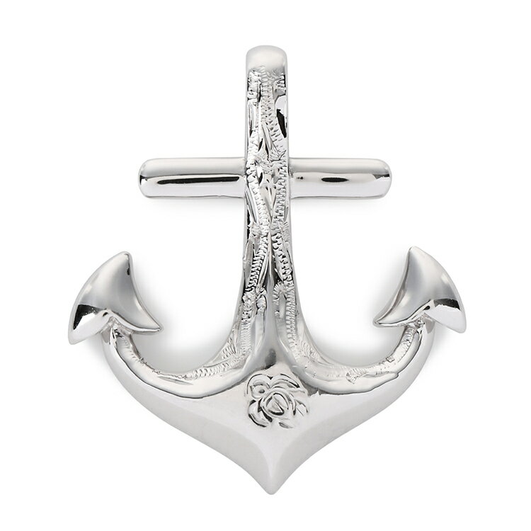 【ハワイアンジュエリー ネックレス】 ペンダント アンカー (イカリ 碇 錨) シルバー ネックレス ペンダントトップ メンズ レディース アクセサリー ハワイ...