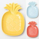 ハワイアン お皿 食器 中皿 小皿 陶器 パイナップル 小物入れ かわいい おしゃれ ハワイ キッチン 雑貨 イエロー ブルー オレンジ hawaii マリン ...