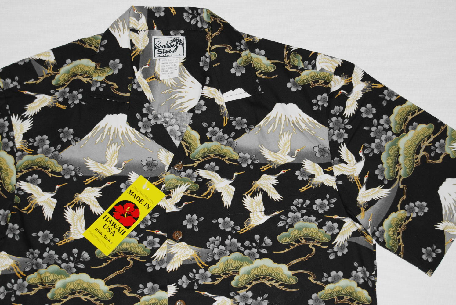 7大特典付 アロハシャツ メンズ 半袖 大きいサイズ Paradise Style パラダイス スタイル Pss095 黒色 富士山 鶴 和柄 おしゃれ 人気 かっこいい 個性的 プレゼント ギフト 誕生日 父の日 母の日 還暦 お祝い イベント 結婚式 開襟 フルオープン 送料無料 タイムセール 7大特典付 アロハシャツ メンズ 半袖 大きいサイズ Paradise Style パラダイス スタイル Pss095 黒色 富士山 鶴 和柄 おしゃれ 人気 かっこいい 個性的 プレゼント ギフト 誕生日 父の日 母の日 還暦 お祝い イベント 結婚式 開襟 フルオープン 送料無料 タイムセール