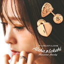 ハワイアンジュエリー ピアス ステンレス スタッドピアス ハート メタルボール かわいい シンプル フラット 中折れ 変形 サージカルステンレス 金属アレルギー...