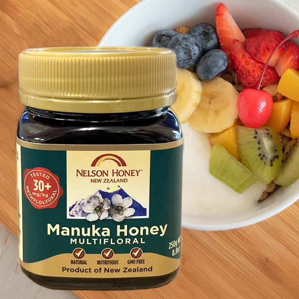 マヌカハニー MGO30+ 250g NELSON HONEY　ネルソンハニー　マルチフローラル