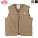 [2023fw新作] DANTON ダントン キッズ ポーラテックフリース ベスト KIDS POLARTEC FLEECE ZIP VEST　DT-A0399 PSF　日本正規代理店商品