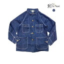 【ポイント10倍 4/28 16時～】orSlow オアスロウ オアスロ- 1950 039 S COVERALL 036140 03-6140 デニムカバーオール 50 039 Sモデル 9ozオリジナルセルビッチデニム 9OZ 2X1 ORIGINAL SELVEDGE DENIM