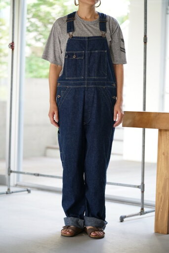 【ポイント10倍 5/1 23時〜】orSlow (オアスロウ) 1930'S COVERALL カバーオール デニム 03-9000 【ポイント10倍 5/1 23時〜】orSlow (オアスロウ) 1930'S COVERALL カバーオール デニム 03-9000