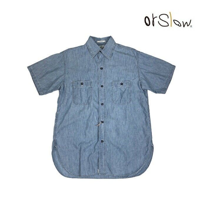 トップス, カジュアルシャツ SALE 10OFForSlow 01-V8170 VINTAGE FIT SHORT SLEEVE WORK SHIRT 