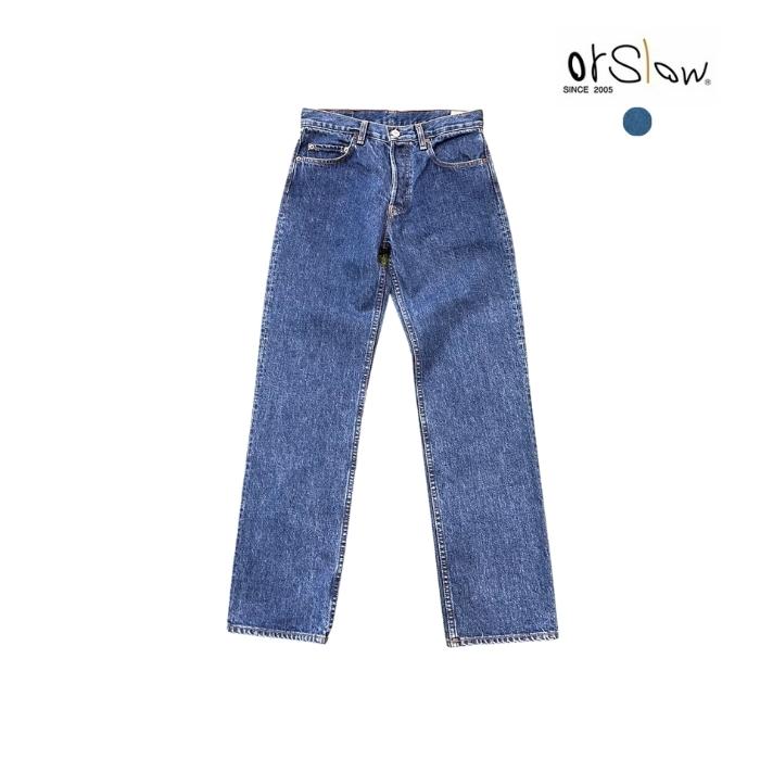 orSlow オアスロウ レディース デニム ストレート カット ジーンズ STRAIGHT CUT JEANS 00-1080-86