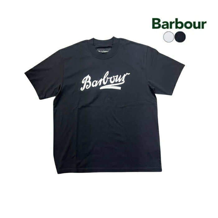 Barbour バブアー Grainger アーカイブ ロゴ リラックスフィット Tシャツ MTS1259