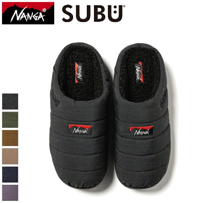 NANGA × SUBU ナンガ × スブ タキビウィンターサンダル 秋冬サンダル スリッポン スリッパ 靴 コラボレーション　TAKIBI WINTER SANDAL