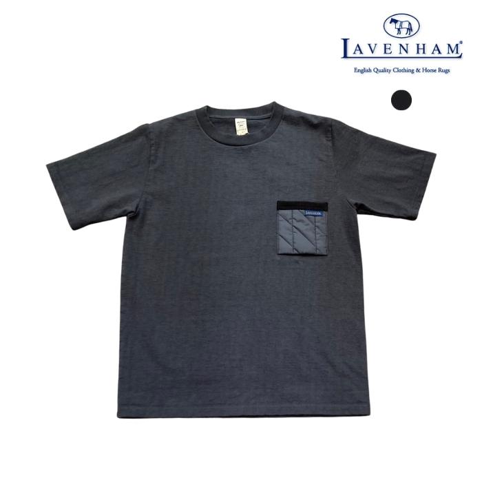 LAVENHAM Dotsume Pocket T-shirt LV5870 ラベンハム　ジャックマン　キルト　ポケットT　度詰め天竺　レギュラーフィット