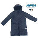 アーメン 【SALE 20%OFF】ARMEN アーメン REVERSIBLE HOODED JACKET レディース キルティングジャケット リバーシブルフード付きキルティングジャケット NAM1753