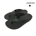 【ポイント5倍】OOFOS ウーフォス OOriginal 2000010050182 BLACK オリジナル リカバリー サンダル シューズ トング スポーツ アウトドア レジャー ブラック エッグノッグ メンズ レディース ユニセックス