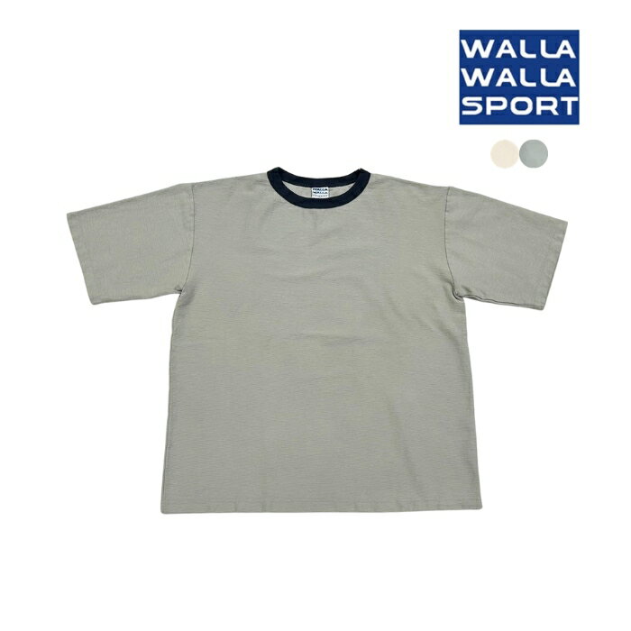 【ポイント10倍】WALLA WALLA SPORT ワラワラスポーツ カットソー リンガーTシャツ メンズ WW040066-SR