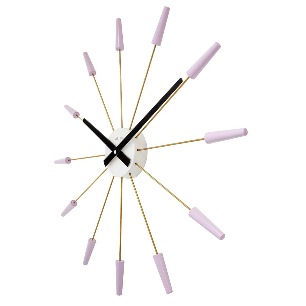 壁時計 掛時計 NEXTIME ネクスタイム ウォールクロック Plug-inn LA ラベンダー / NXT-2610LA STANDARD COLLECTION [2]