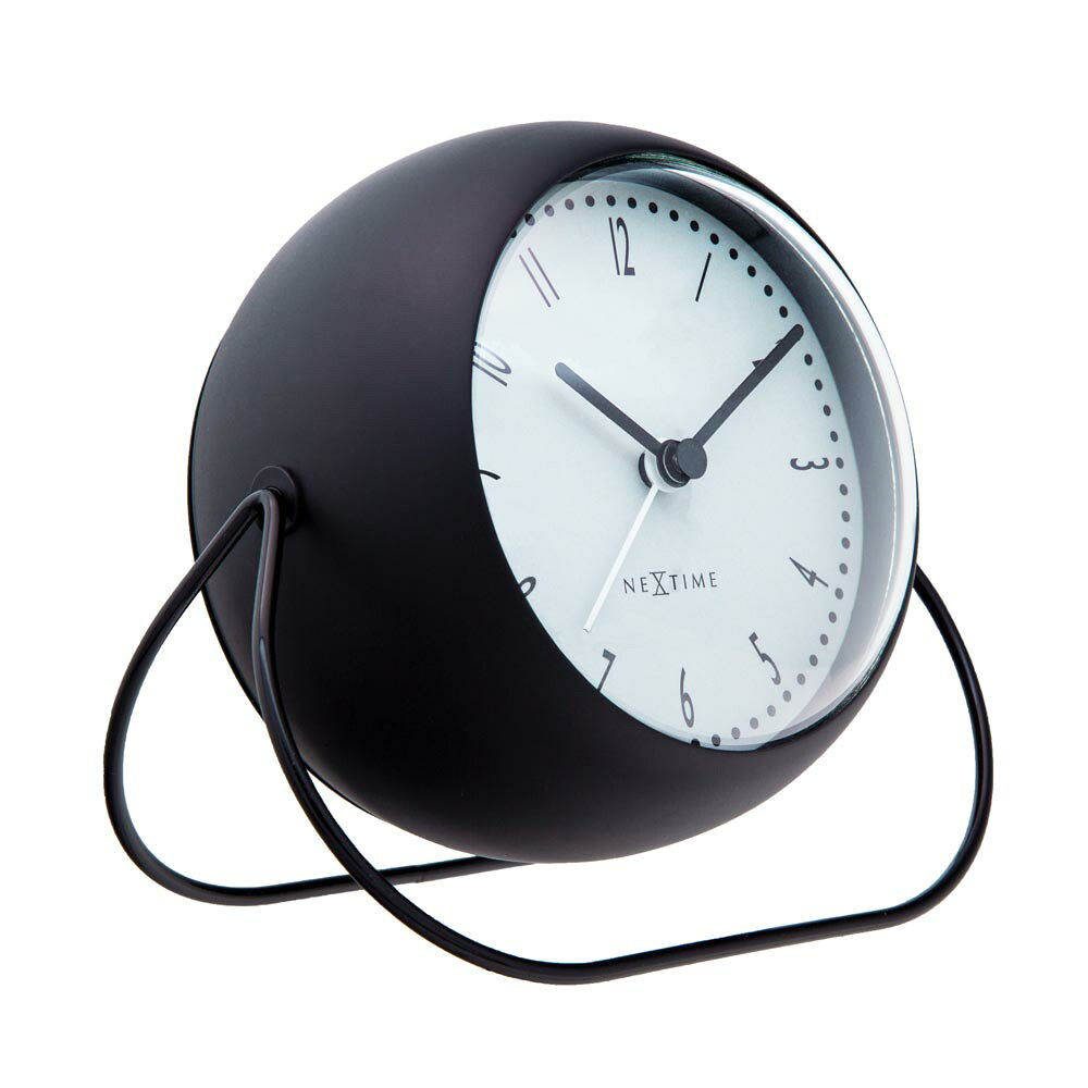 置時計 目覚し時計 NEXTIME ネクスタイム アラームクロック Bubble Alarm Clock ブラック / NXT-5245ZW STANDARD COLLECTION [2]